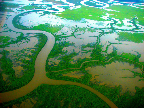 river delta photo