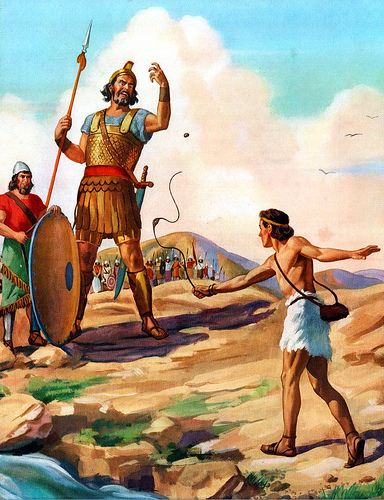 David and Goliath by Robert Temple Ayres by Fried Dough david goliath photo