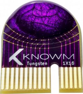Knowm 1X16 Memristor Array Chip (Front)